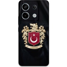 Xiaomi Redmi Note 13 Pro 4g Uyumlu Türk Desenli Telefon Kılıfı + Ekran Koruyucu - 5855