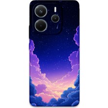 Xiaomi Redmi Note 14 4g Uyumlu Uzay Desenli Telefon Kılıfı + Ekran Koruyucu - 5867