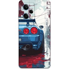 Xiaomi Redmi Note 12 Pro 5g Uyumlu Araba Desenli Telefon Kılıfı + Ekran Koruyucu - 5761