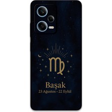 Xiaomi Redmi Note 12 Pro 5g Uyumlu Başak Burcu Desenli Telefon Kılıfı + Ekran Koruyucu - 5773