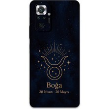 Xiaomi Redmi Note 10 Pro Uyumlu Boğa Burcu Desenli Telefon Kılıfı + Ekran Koruyucu - 5769