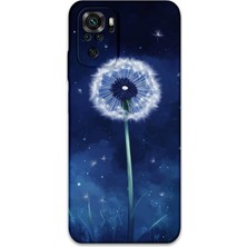 Xiaomi Redmi Note 10 Uyumlu Çiçek Desenli Telefon Kılıfı + Ekran Koruyucu - 5787
