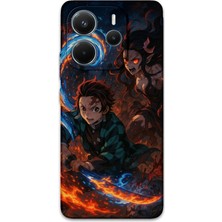 Xiaomi Redmi Note 14 4g Uyumlu Anime Desenli Telefon Kılıfı + Ekran Koruyucu - 5745