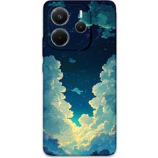 Xiaomi Redmi Note 14 4g Uyumlu Uzay Desenli Telefon Kılıfı + Ekran Koruyucu - 5868