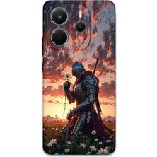 Xiaomi Redmi Note 14 4g Uyumlu Retro Desenli Telefon Kılıfı + Ekran Koruyucu - 5842