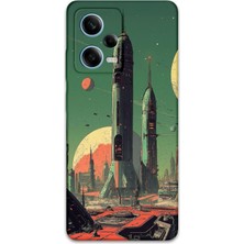 Xiaomi Redmi Note 12 Pro 5g Uyumlu Uzay Desenli Telefon Kılıfı + Ekran Koruyucu - 5870