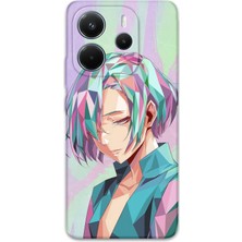 Xiaomi Redmi Note 14 5g Uyumlu Anime Desenli Telefon Kılıfı + Ekran Koruyucu - 5743