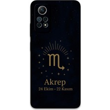 Xiaomi Redmi Note 12 Pro 4g Uyumlu Akrep Burcu Desenli Telefon Kılıfı + Ekran Koruyucu - 5775