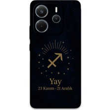 Xiaomi Redmi Note 14 4g Uyumlu Yay Burcu Desenli Telefon Kılıfı + Ekran Koruyucu - 5776