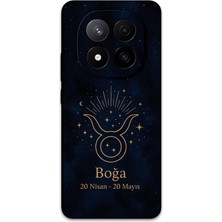 Xiaomi Redmi Note 14 Pro 5g Uyumlu Boğa Burcu Desenli Telefon Kılıfı + Ekran Koruyucu - 5769