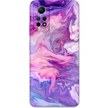 Xiaomi Redmi Note 12 Pro 4g Uyumlu Mermer Desenli Telefon Kılıfı + Ekran Koruyucu - 5813