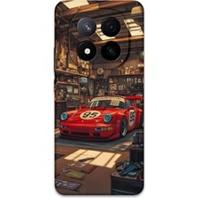 Xiaomi Redmi Note 14 Pro 4g Uyumlu Araba Desenli Telefon Kılıfı + Ekran Koruyucu - 5759