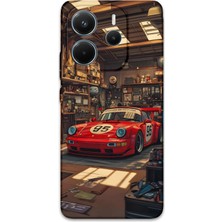 Xiaomi Redmi Note 14 5g Uyumlu Araba Desenli Telefon Kılıfı + Ekran Koruyucu - 5759