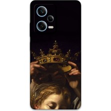 Xiaomi Redmi Note 12 Pro 5g Uyumlu Retro Desenli Telefon Kılıfı + Ekran Koruyucu - 5833