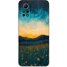 Xiaomi Redmi Note 12 Pro 4g Uyumlu Uzay Desenli Telefon Kılıfı + Ekran Koruyucu - 5871
