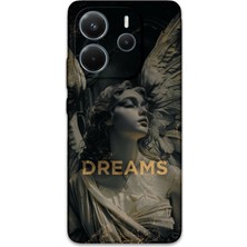 Xiaomi Redmi Note 14 4g Uyumlu Retro Desenli Telefon Kılıfı + Ekran Koruyucu - 5832