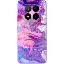 Xiaomi Redmi Note 14 Pro Plus Uyumlu Mermer Desenli Telefon Kılıfı + Ekran Koruyucu - 5813