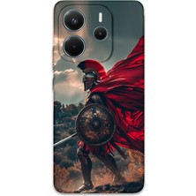 Xiaomi Redmi Note 14 4g Uyumlu Retro Desenli Telefon Kılıfı + Ekran Koruyucu - 5834