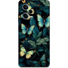 Xiaomi Redmi Note 12 Pro 5g Uyumlu Kelebek Desenli Telefon Kılıfı + Ekran Koruyucu - 5791