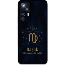 Xiaomi Mi 12T Uyumlu Başak Burcu Desenli Telefon Kılıfı + Ekran Koruyucu - 5773