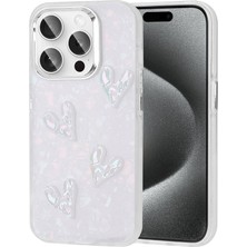 iPhone 15 Pro Uyumlu Kabartma Figürlü Parlak Joec Eralli Silikon Kapak-Kalp