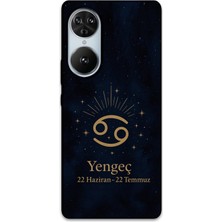 Reeder S19 Max Pro S Edge Uyumlu Yengeç Burcu Desenli Telefon Kılıfı + Ekran Koruyucu - 5771