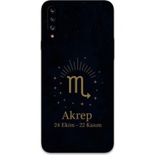 Galaxy A20S Uyumlu Akrep Burcu Desenli Telefon Kılıfı + Ekran Koruyucu - 5775