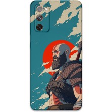 Galaxy Note 20 Uyumlu Kratos Desenli Telefon Kılıfı + Ekran Koruyucu - 5824