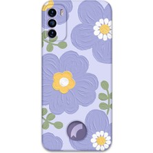 Reeder S19 Max Pro S Uyumlu Çiçek Desenli Telefon Kılıfı + Ekran Koruyucu - 5799