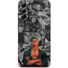 Galaxy S21 Fe Uyumlu Anime Desenli Telefon Kılıfı + Ekran Koruyucu - 5756