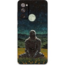 Galaxy Note 20 Uyumlu Retro Desenli Telefon Kılıfı + Ekran Koruyucu - 5844