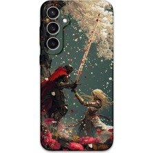 Galaxy S25 Plus Uyumlu Retro Desenli Telefon Kılıfı + Ekran Koruyucu - 5838