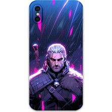 iPhone Xs Max Uyumlu Geralt Desenli Telefon Kılıfı + Ekran Koruyucu - 5826