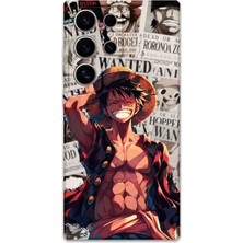 Galaxy S24 Ultra Uyumlu Anime Desenli Telefon Kılıfı + Ekran Koruyucu - 5754