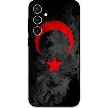Galaxy S23 Plus Uyumlu Türk Bayrağı Desenli Telefon Kılıfı + Ekran Koruyucu - 5852