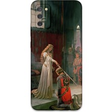 Galaxy A03S Uyumlu Retro Desenli Telefon Kılıfı + Ekran Koruyucu - 5835