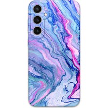 Galaxy S23 Plus Uyumlu Mermer Desenli Telefon Kılıfı + Ekran Koruyucu - 5816