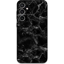 Galaxy S24 Uyumlu Mermer Desenli Telefon Kılıfı + Ekran Koruyucu - 5815