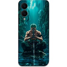 Galaxy S25 Edge Uyumlu Anime Desenli Telefon Kılıfı + Ekran Koruyucu - 5757