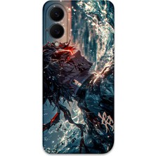 Galaxy S25 Edge Uyumlu Anime Desenli Telefon Kılıfı + Ekran Koruyucu - 5749