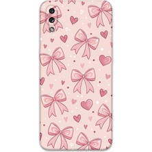 Galaxy A10S Uyumlu Kurdele Desenli Telefon Kılıfı + Ekran Koruyucu - 5802