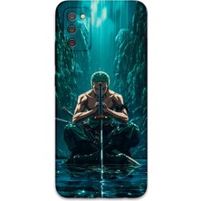 Galaxy A02S Uyumlu Anime Desenli Telefon Kılıfı + Ekran Koruyucu - 5757