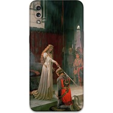 Galaxy A10S Uyumlu Retro Desenli Telefon Kılıfı + Ekran Koruyucu - 5835