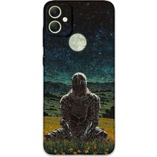 Galaxy A04E Uyumlu Retro Desenli Telefon Kılıfı + Ekran Koruyucu - 5844