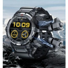 Watch Extreme Dual Smart Kulaklıklı Taktik Akıllı Saat Hem Kulaklık Hem Akıllı Saat Çok Fonksiyonlu