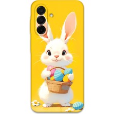 Galaxy A56 Uyumlu Tavşan Desenli Telefon Kılıfı + Ekran Koruyucu - 5806