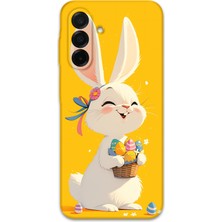 Galaxy A56 Uyumlu Tavşan Desenli Telefon Kılıfı + Ekran Koruyucu - 5807