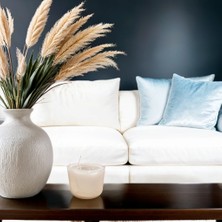 Tp Candle Daire Şeklinde Dönerek Yanan Dekoratif Soya Wax Mum