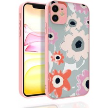 iPhone 11 Kılıf Desenli Kamera Korumalı Parlak Joec Nora Kapak-No5
