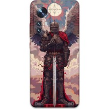 Xiaomi Mi 12 Pro Uyumlu Retro Desenli Telefon Kılıfı + Ekran Koruyucu - 5837